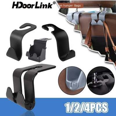 Móc treo đồ hai đầu HDOORLINK gắn ghế sau xe hơi tiện dụng