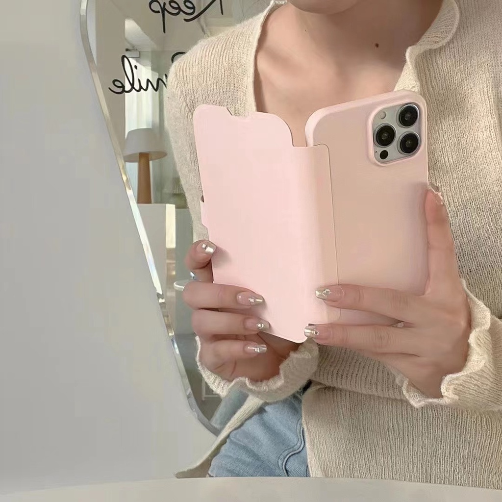 Bao Da Điện Thoại Nắp Lật Chống Rơi Vỡ Cho iPhone14 14promax 14pro 11 12pro Max 13pro Max 13 11Promax 12pro
