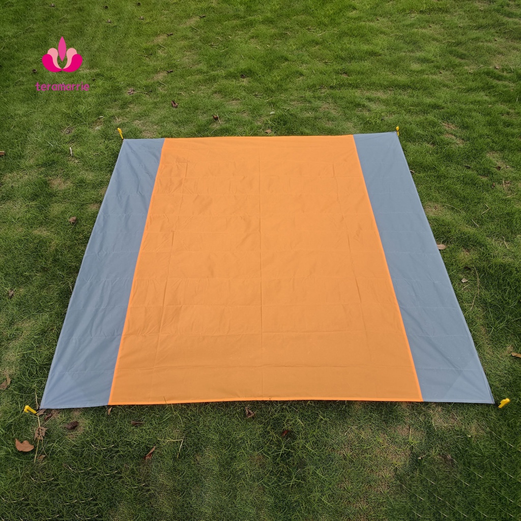 Thảm Polyester 210D Cỡ Lớn Thoải Mái Dùng Đi Biển / Picnic