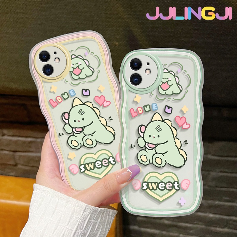 Ốp Điện Thoại Mềm Trong Suốt Chống Sốc Hình Khủng Long Hoạt Hình Cho Realme 3 Pro Realme 3i Realme 3i