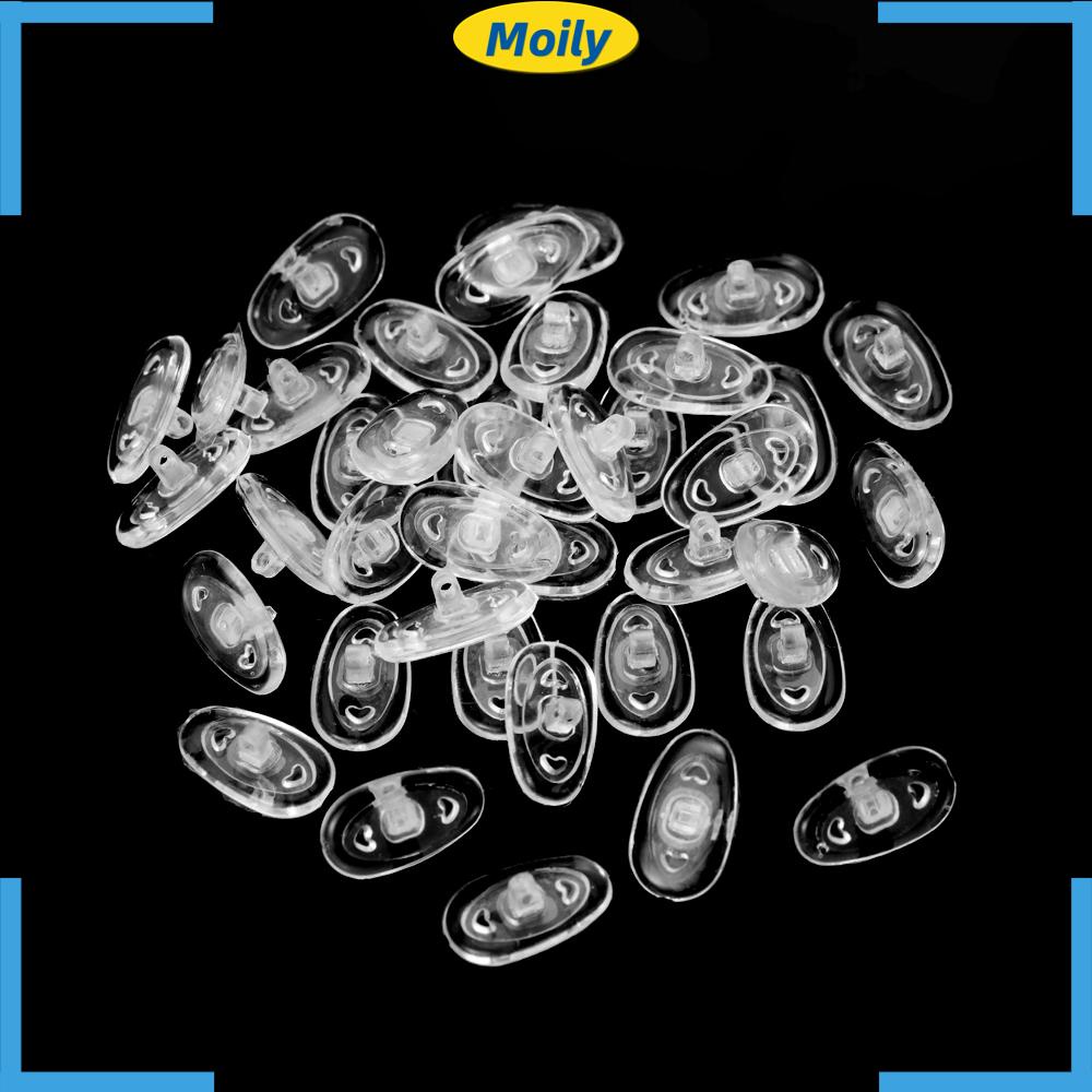 Đệm mũi bằng silicon mềm có vít chống trượt dùng để sửa mắt kính