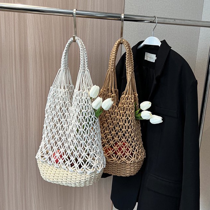 Túi Đeo Vai Bằng Vải Dệt Thời Trang Độc Đáo Dễ Phối Đồ Cho Nữ