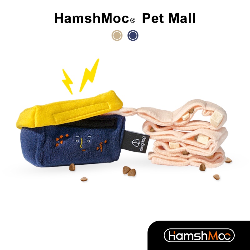 HamshMoc Đồ Chơi Nhồi Bông Mềm Mại Huấn Luyện Cún Cưng IQ Giảm Căng Thẳng