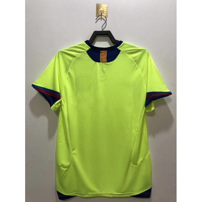 Áo Thun Đá Banh Sân Nhà Đội Tuyển Barcelona 2005-06 S-XXL 10 Ronaldo 30 MESSI