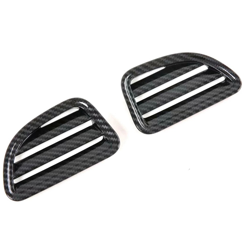 1 Bộ Phụ Kiện: 2 Bộ Vỏ Bọc Nâng Cửa Kính Xe Hơi Nâng &amp; 1 Bộ Lỗ Thông Gió Phía Trước