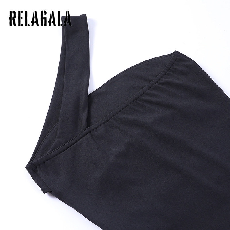 Bộ Áo Liền Quần Dáng Ôm Màu Trơn Thời Trang 2023 Quyến Rũ Cho Nữ | BigBuy360 - bigbuy360.vn