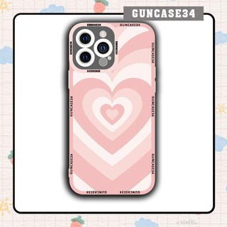 Ốp iphone cạnh vuông Guncase34 Trái tim thôi miên 6/6s/7/7plus/8/8plus/x/xr/xs/11/12/13/pro/plus/promax/14prm