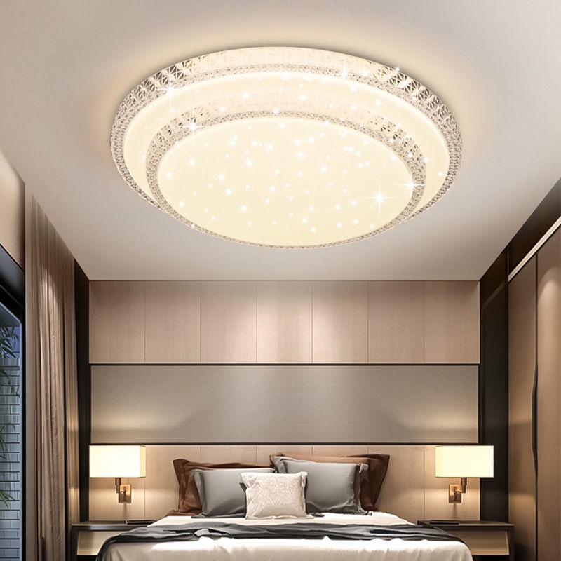 Đèn Trần Phòng Khách / Phòng Ngủ Điều Khiển Từ Xa Phong Cách Mới 2022