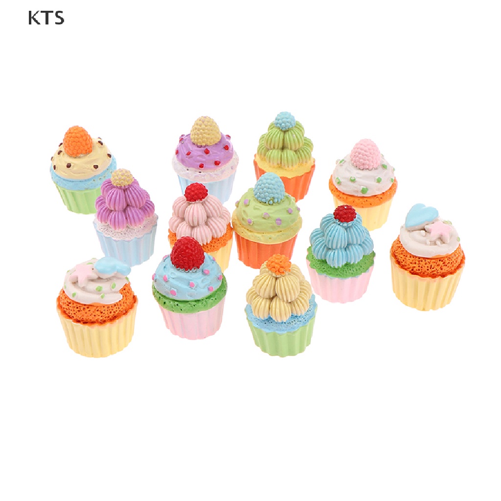1 Mô Hình Ly Bánh Cupcake Mini Trang Trí Đáng Yêu