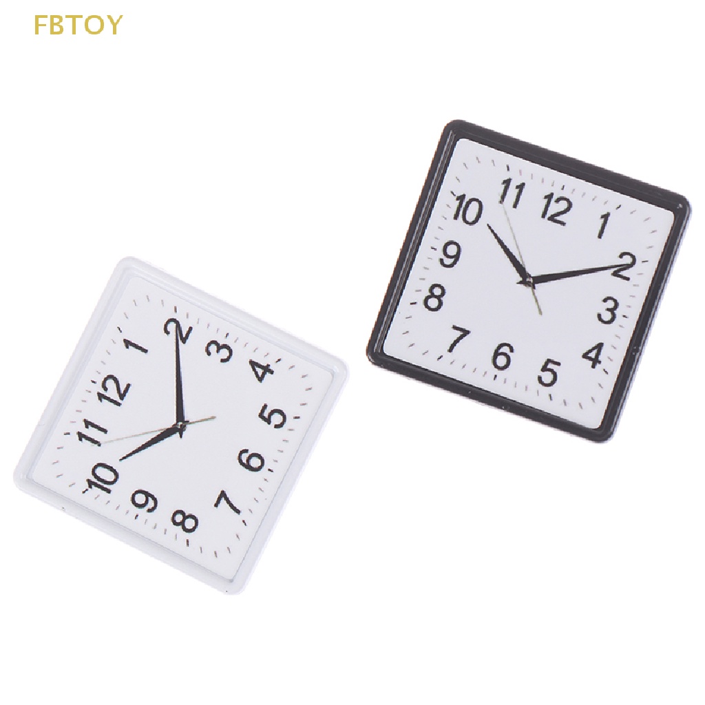 Đồng Hồ Treo Tường Trang Trí Nhà Búp Bê Tỉ Lệ 1: 12