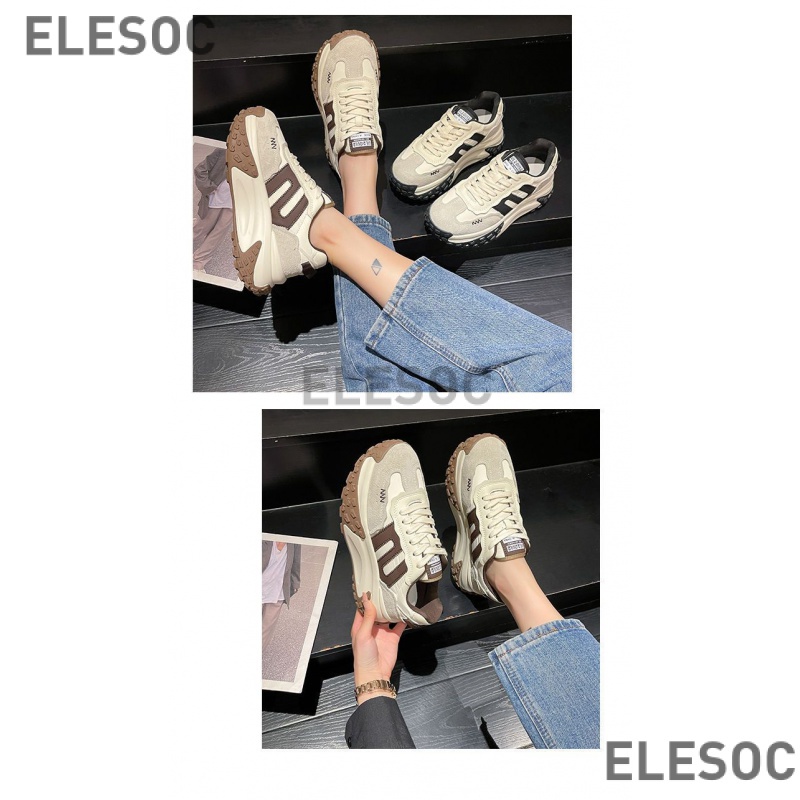 Giày Thể Thao Đế Dày Tăng Chiều Cao Thời Trang Thu Đông 2023 Cho Nữ