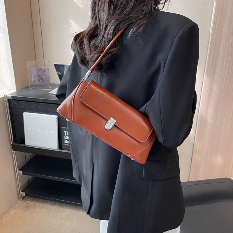 Túi Xách Đeo Vai / Kẹp Nách Cỡ Nhỏ Phong Cách Phương Tây Thời Trang Cao Cấp Mùa Hè Cho Nữ