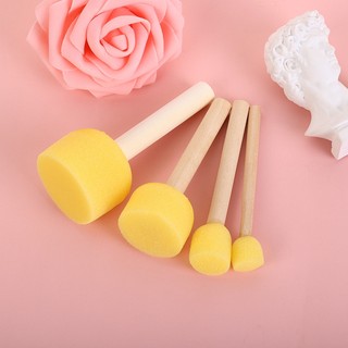 Bộ Cọ Xốp Chấm Màu Vẽ Tranh Cho Bé