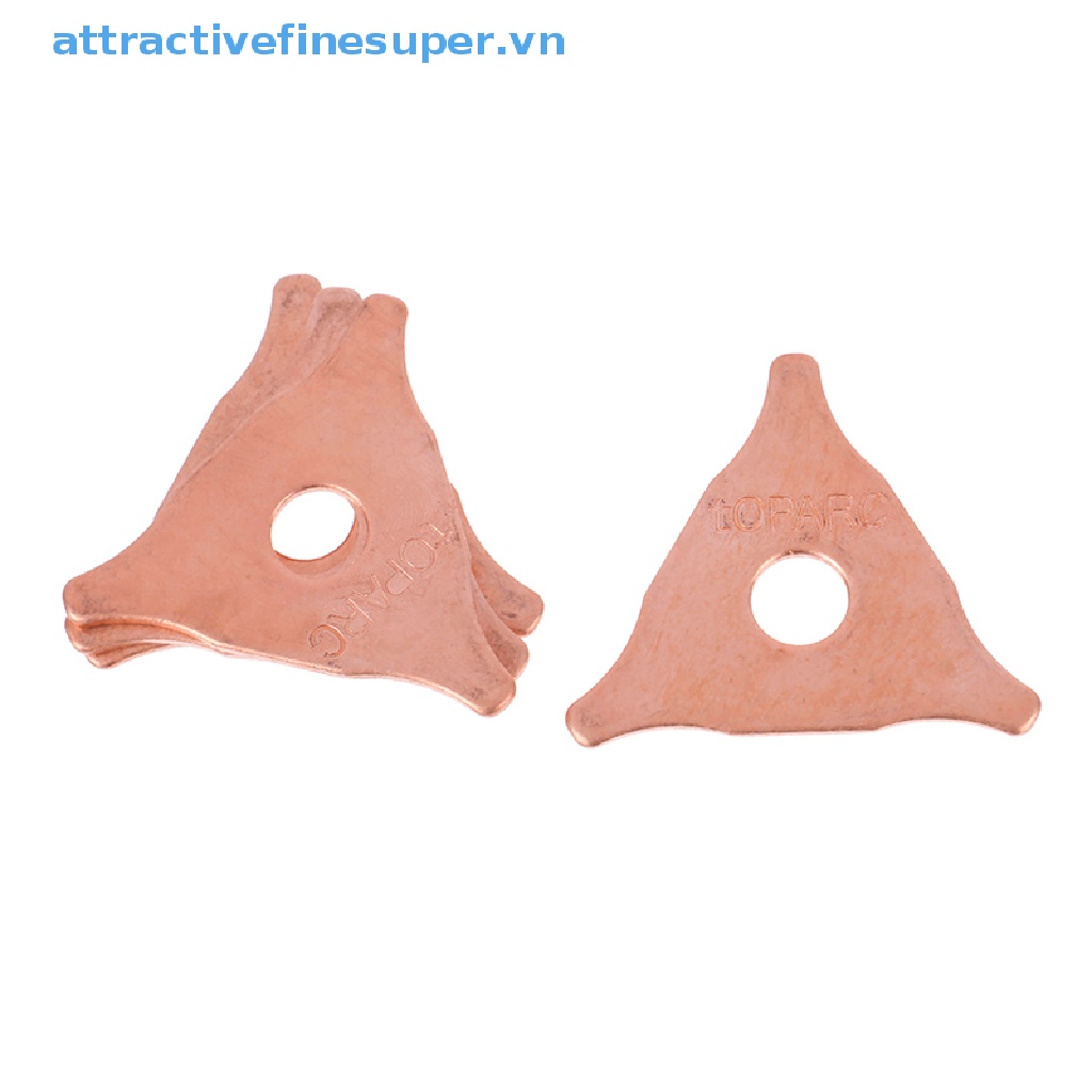 10 Miếng Đệm Vệ Sinh Vết Lõm Xe Hơi Hình Tam Giác