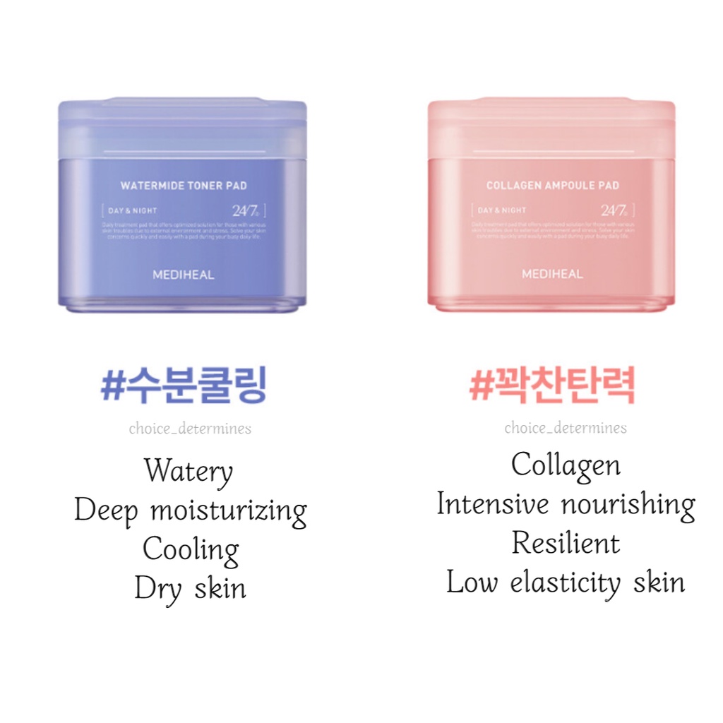 Toner Chứa Collagen 24 / 7 Ngày & Đêm Giúp Dưỡng Da Hiệu MEDIHEAL