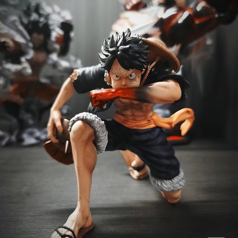 Mô Hình Nhân Vật Luffy Phim One Piece Gear 2 Luffy 12CM Bằng PVC