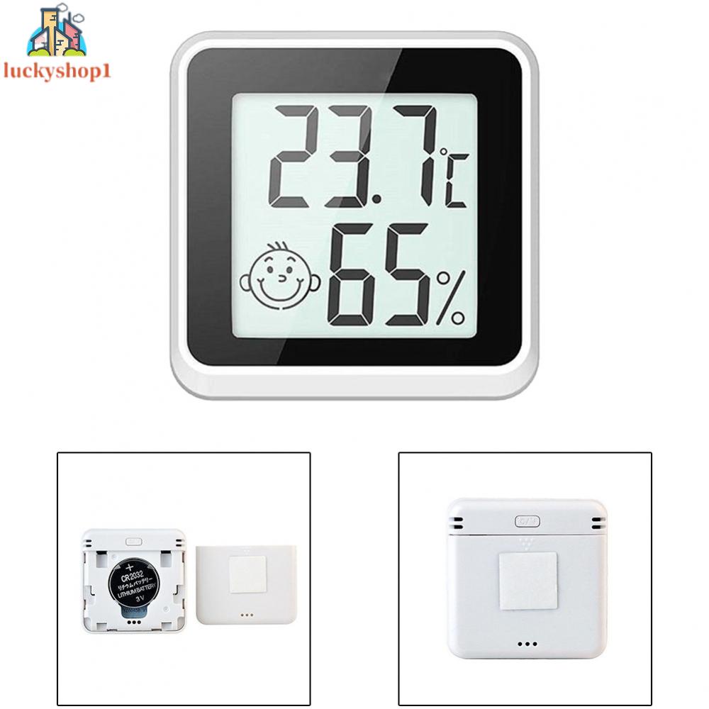 1 Công Tắc Nhiệt Độ / Độ Ẩm 4.3 * 4.3 * 2cm Bằng ABS Cho Máy Đo Nhiệt Độ Trong Nhà
