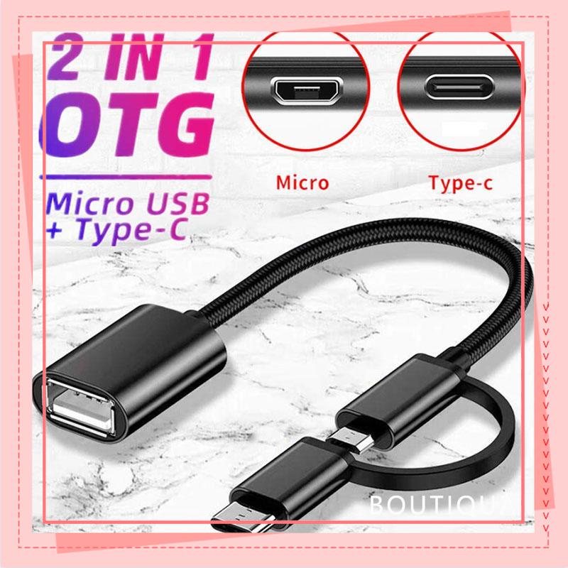 3.0 Dây Cáp OTG 2 Trong 1 USB Đa Năng-BA