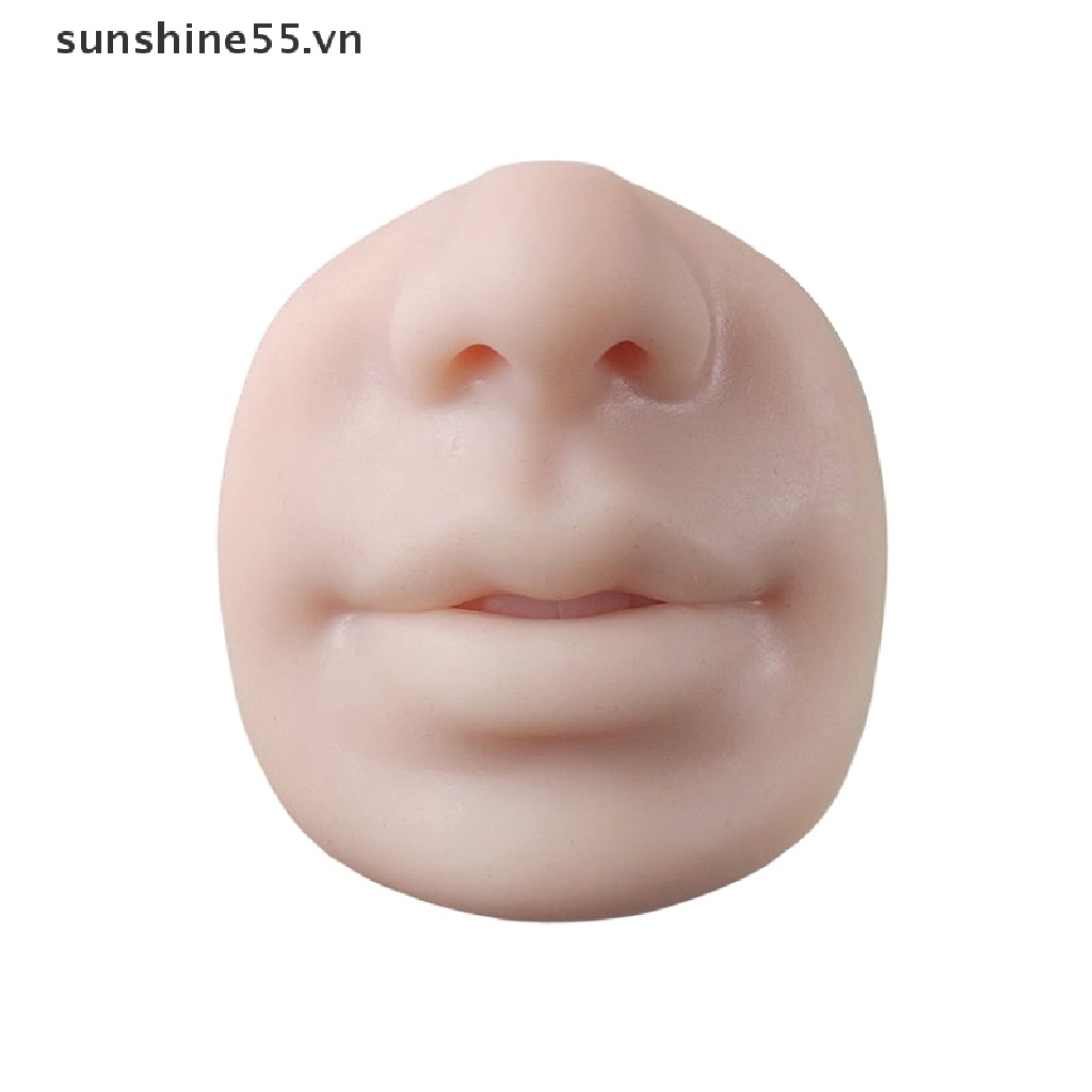 1 Mô Hình Silicon 5D Dùng Luyện Tập Trang Điểm Môi / Mũi