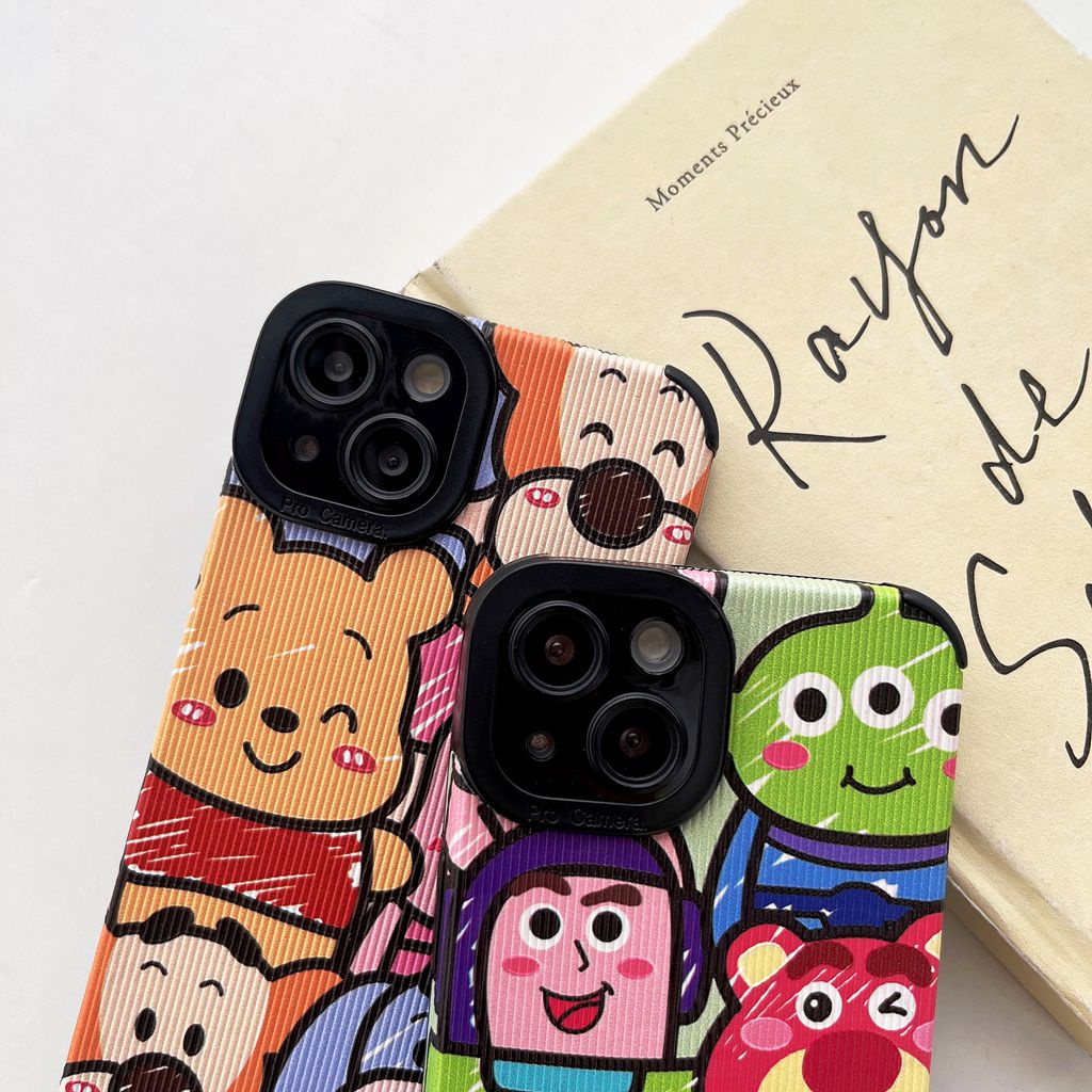 Ốp Điện Thoại TPU Dẻo Họa Tiết Hoạt Hình Toy Story Winnie Cho iphone 14PM 11 13 12 XR XS Max