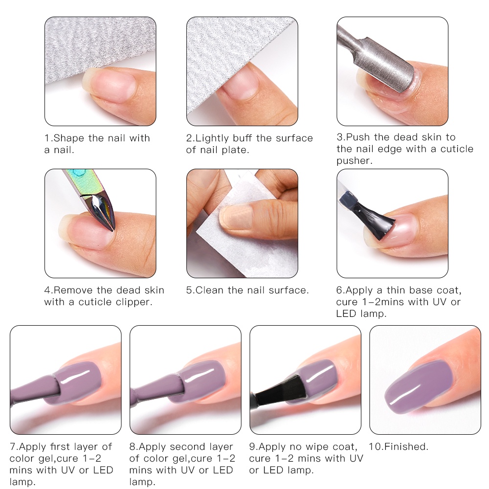 Gel sơn móng tay MTSSII MEET ACROSS UV màu nude hồng bán vĩnh viễn 7ml