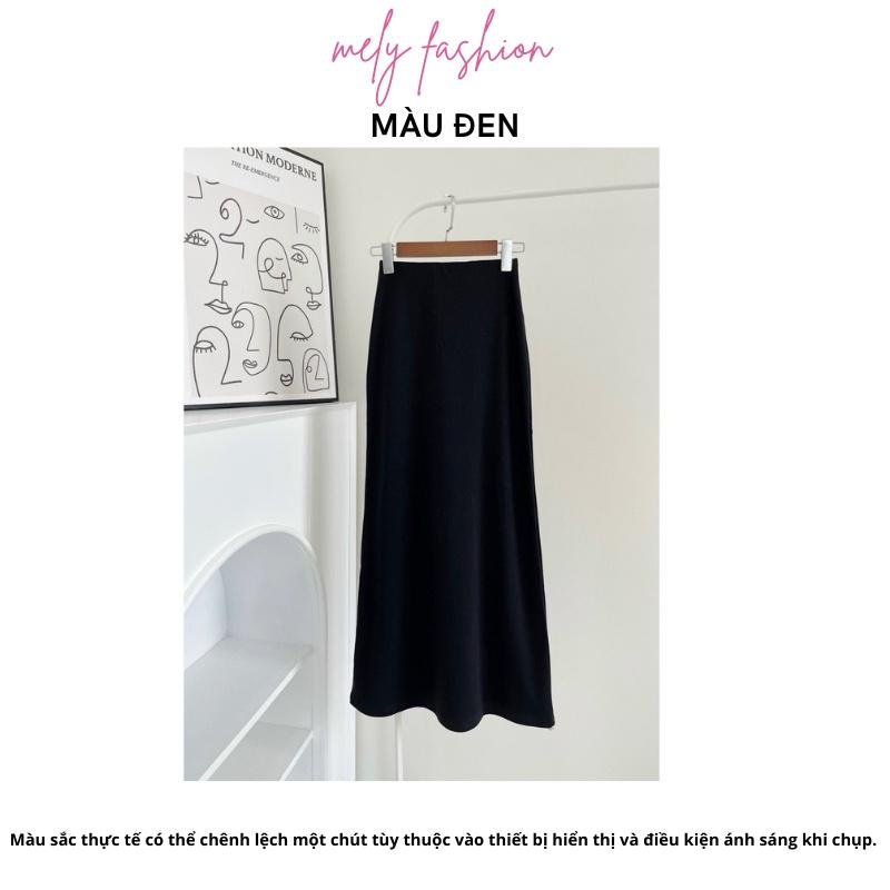 Chân váy suông dáng dài midi phóng cách ulzzang vintage hàn quốc dài qua gối tới mắt cá chân cá tính đơn giản CV55