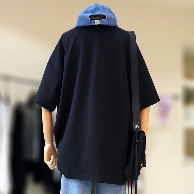 Áo thun NRVP 100% cotton tay ngắn plus size cho nam và nữ