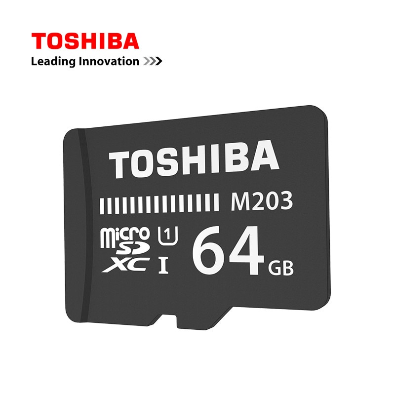 TOSHIBA Thẻ Nhớ Micro SDHC M203 SDHC Micro Sdxc4Gb / 512GB / 64GB / 128GB U1 Class10 UHS-1 100MB