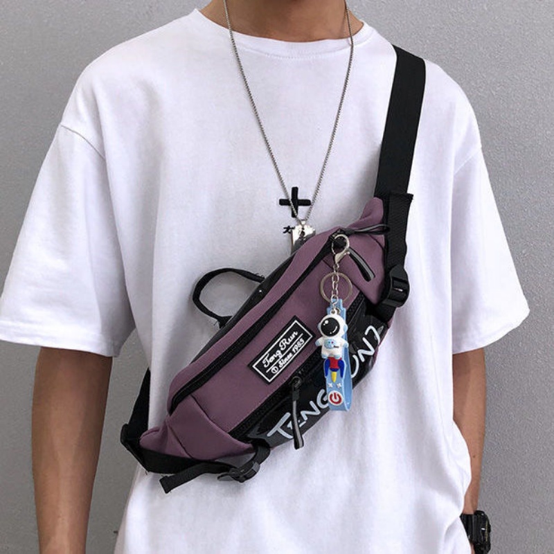 Túi Đeo Chéo Ngực Thời Trang Cá Tính Cho Nam
