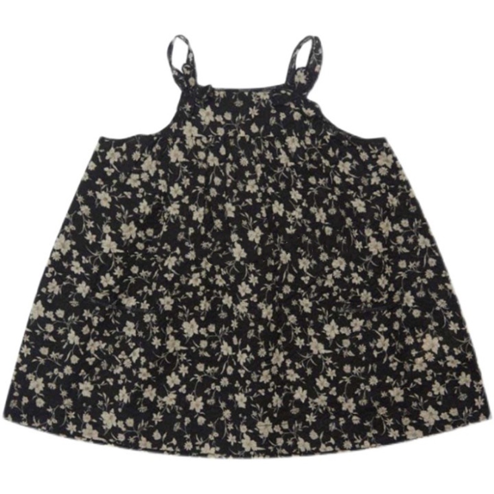 Đầm hai dây BEAR LEADER họa tiết hoa phong cách Hàn Quốc thời trang mùa hè 2023 cho bé gái 3-6 tuổi