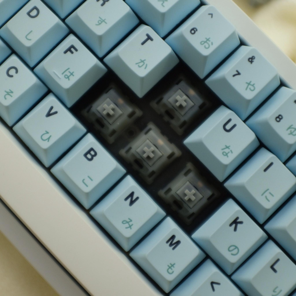 Switch Gateron Pure Berry x Modern Grey Linear Switch | Công tắc bàn phím cơ