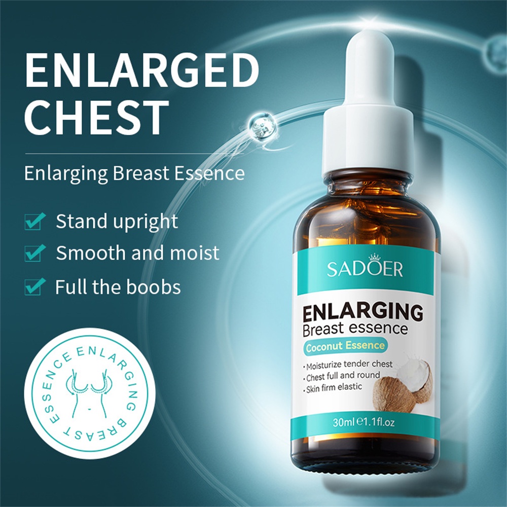 ⚡⚡Thanh Toán Khi Nhận Hàng SADOER Tinh Dầu Nở Ngực Chiết Xuất Dừa Serum Tăng Cường Làm Săn Chắc Ngực Nở Mông Dưỡng Ẩm Định Hình Chăm Sóc Cơ Thể