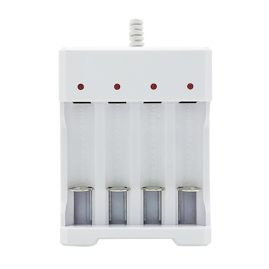 Hộp Sạc Pin Nhanh Cổng USB Bảo Vệ Mạch Ngắn AAA Và AA
