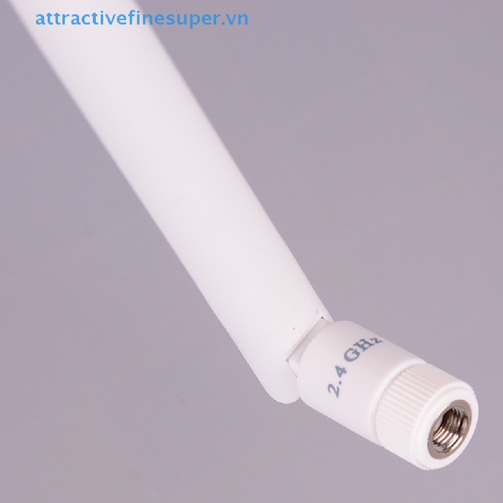 1 Ăng Ten WiFi AFS 2.4GHz 5dBi RP SMA 2.4g Màu Trắng