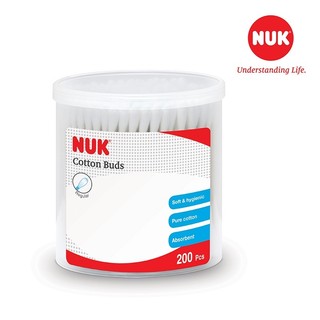 Tăm bông sơ sinh NUK chất liệu cotton mềm mại, Bông ngoáy tai cho bé - Baby Crab