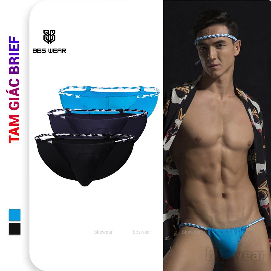 Quần lót nam tam giác kiểu Nhật Fundoshi Cotton sịp nam sexy siêu manly BBS WEAR