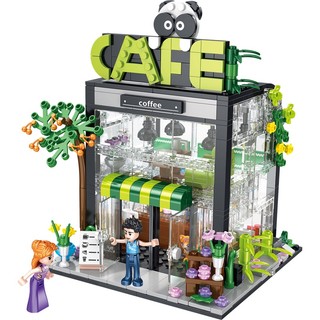 Bộ Đồ Chơi Lắp Ráp Biệt Thự Quán Cà Phê Độc Đáo