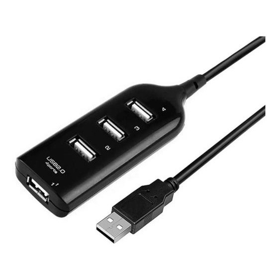 Bộ Chia 4 Cổng USB 2.0 Tốc Độ Cao Cho PC Laptop Notebook