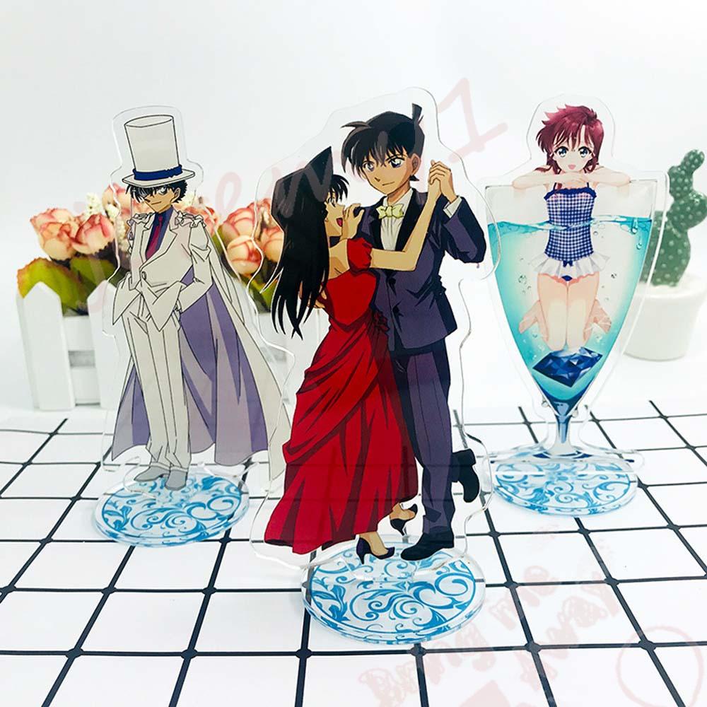 Mô Hình Đồ Chơi Nhân Vật Anime Thám Tử Conan Heiji Furuya Đứng Bằng Acrylic Jeemy1 Mouri Ran Edogawa Konan