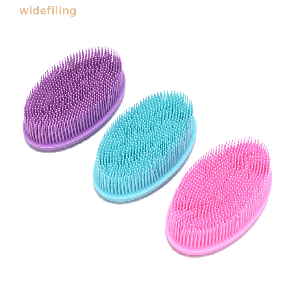 Bàn Chải Tắm Bằng Silicon Mềm Tẩy Tế Bào Chết Dễ Thương Cho Da Em Bé