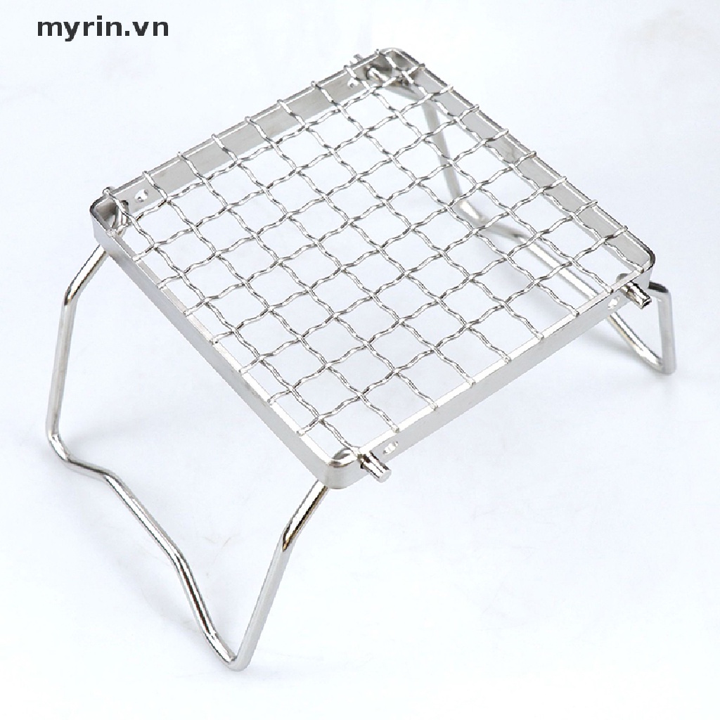 Vỉ Nướng BBQ Bằng Thép Không Gỉ Có Thể Gấp Gọn Tiện Dụng