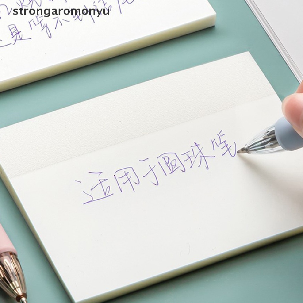 Set 100 Tấm Giấy Ghi Chú Trong Suốt Chống Thấm Nước Tiện Lợi