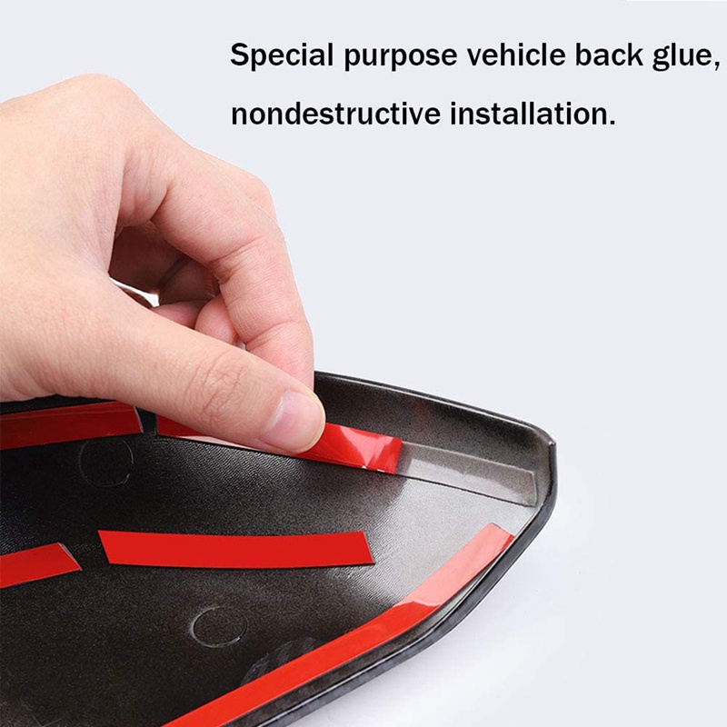 Ốp Gương Chiếu Hậu Bằng Sợi Carbon Cao Cấp Cho Xe Hơi Honda Civic 2016-2020