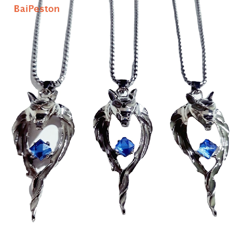 Vòng cổ Mặt Hình Sói Phát Sáng Trong Bóng Tối Phong Cách Punk Hiphop Thời Trang Cho Nam