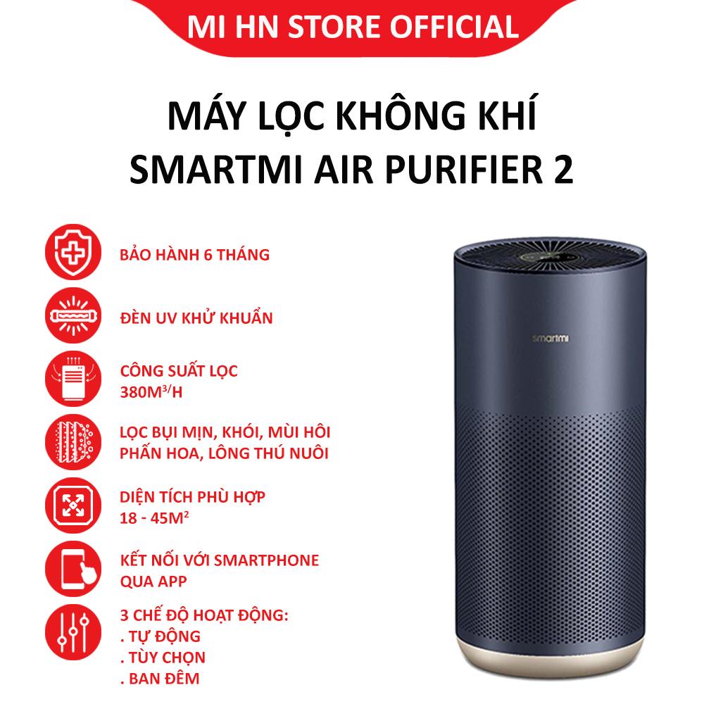 Máy lọc không khí Smartmi Air Purifier 2 - Bảo hành 6 tháng - Shop Mi HN Offical Store