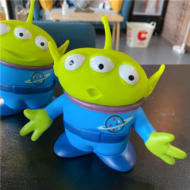 Set 3 Mô Hình Đồ Chơi Nhân Vật Người Ngoài Hành Tinh 3 Mắt