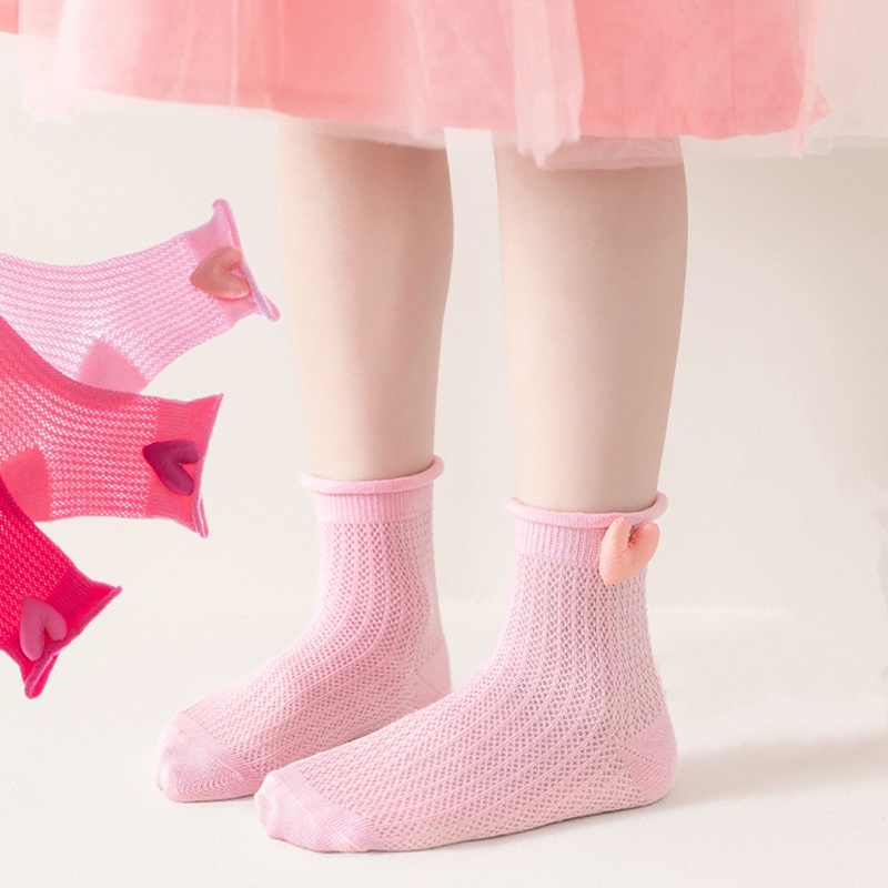 Vớ Lưới Mỏng Thoáng Khí Thời Trang Xuân Hè Cho Bé Gái