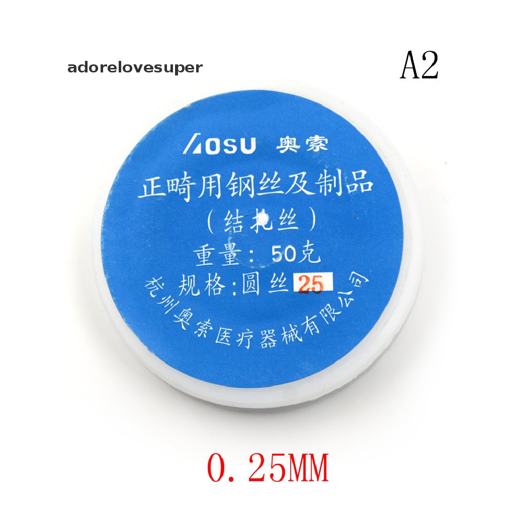 Dây Thép Không Gỉ Chỉnh Hình Răng Miệng AD1VN 0.2mm-0.5mm