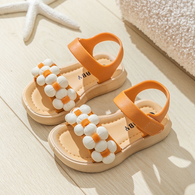 Giày Sandal  Giày xăng đan bé gái mùa hè công chúa dễ thương chống trơn trượt cho bé 1-6 tuổi đế mềm xăng đan trẻ em bé gái TTC572