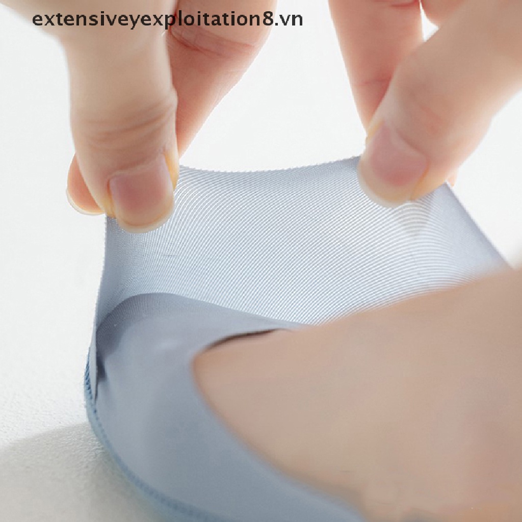 [Đặc Biệt] Vớ Thuyền Mỏng Mùa Hè Bằng Lụa Lạnh Vô Hình Một Nửa Bàn Chân Trước Bằng Silicon Chống Trượt Chéo Nhật Bản [vn]